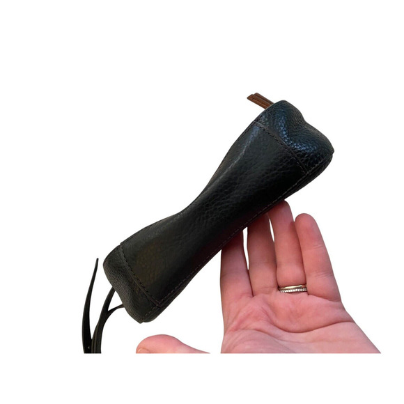 Fossil Leather Gemma Crossbody Shoulder Pebbled Black Leather Purse Barely Used - Picture 4 of 13